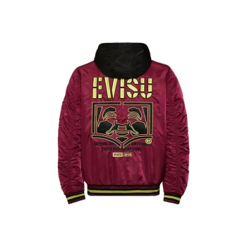 EVISU Jackets Men Burgundy