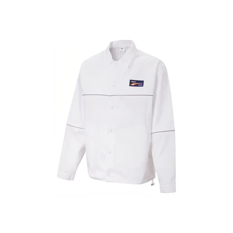 PUMA Jackets Men White-0