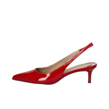 LAUREN RALPH LAUREN Lolah II Slim Heel High Heels 5.5cm Women's Red