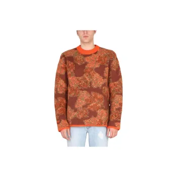 ERL Intarsia Knit Long Sleeved Crewneck Jumper