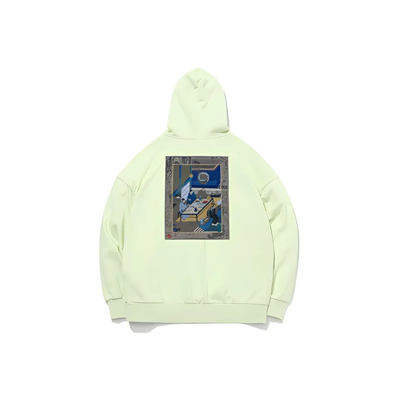 LiNing Sweatshirt Men's The Fruit Is Pink And Green-1