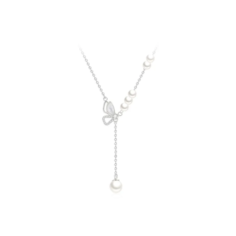 Love Link 925 Sterling Silver Necklaces Women's-0