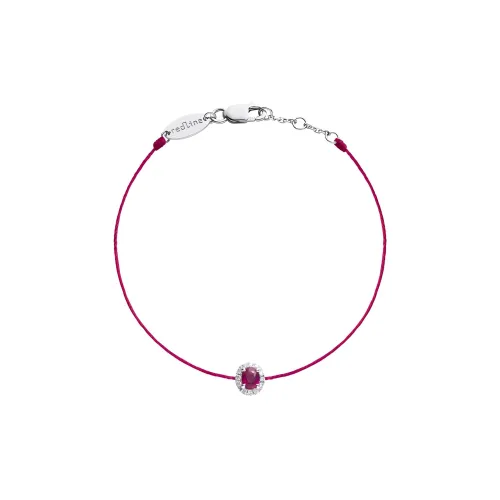 Redline Ruby White Gold Diamond Bracelets Women's Purple