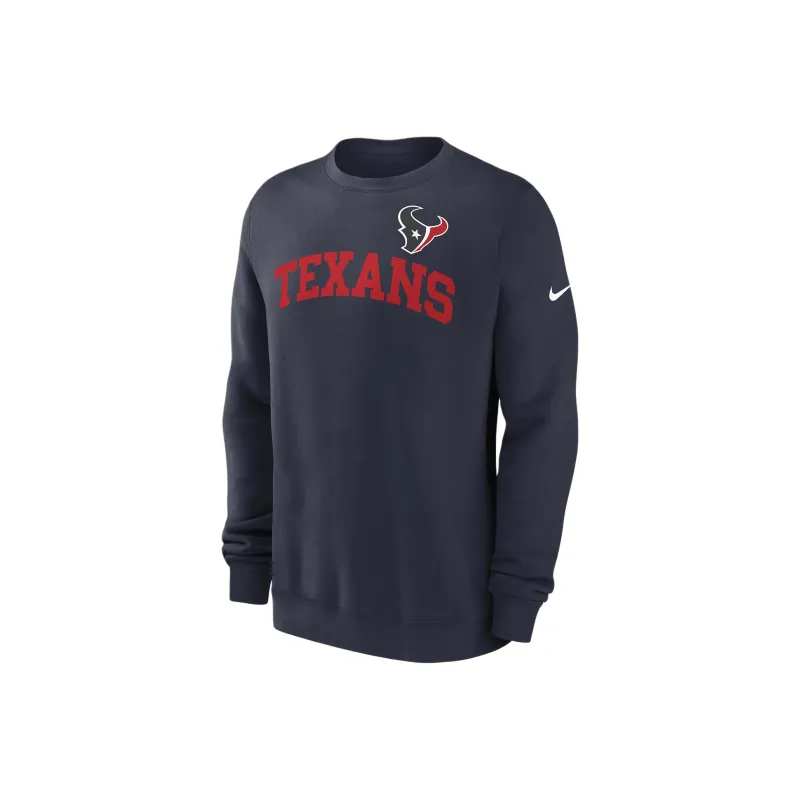 Nike Houston Texans Club Men's Nike Nfl Pullover Crew-0