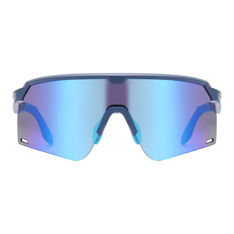 SUYAN TR/Memory Plastic Plate Alloy Frame Irregular Shape Sunglasses Unisex-4