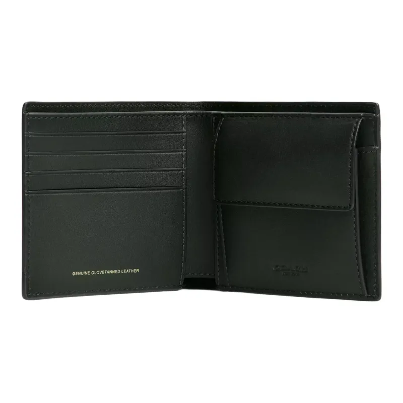 COACH Glove Tanning Coin Purse Wallet Men's Amazon Green-1