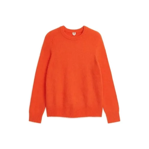 ARKET Sweaters Men Orange Yellow