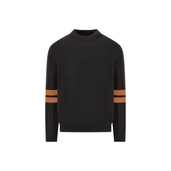 Ermenegildo Zegna TECHMERINO™ Wool Striped Jumper