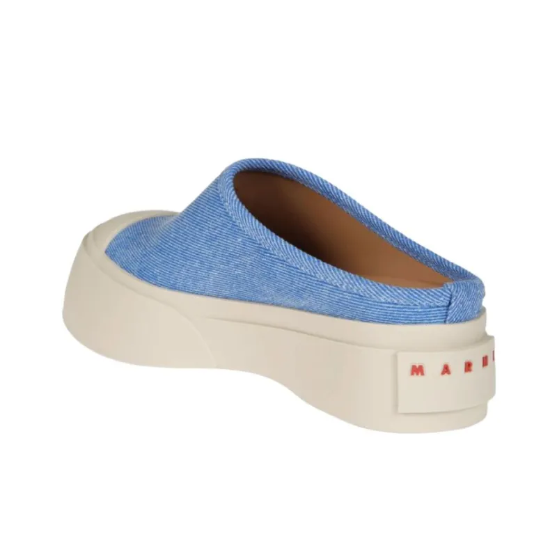 MARNI Closed Toe Slippers Women's Blue-3