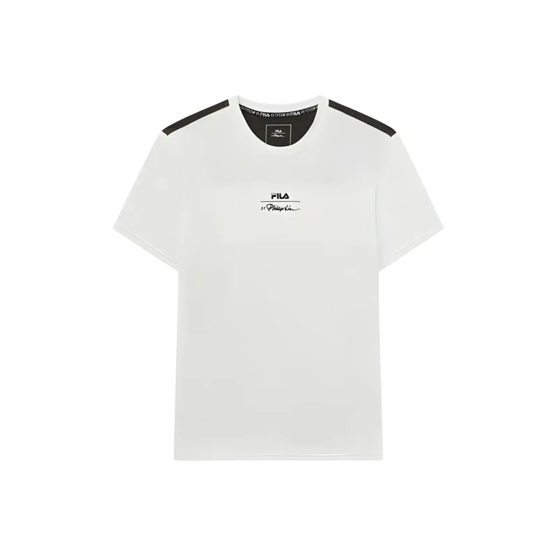 3.1 Phillip Lim X FILA T-Shirts Men White-0