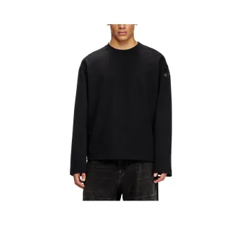 DIESEL Logo Plaque Crewneck T Shirt