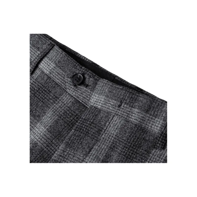 GXG Suit Trouser Men's Black Gray Plaid-2