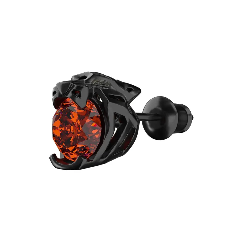 ICEGANG S925 Silver Stud Earrings Unisex-2