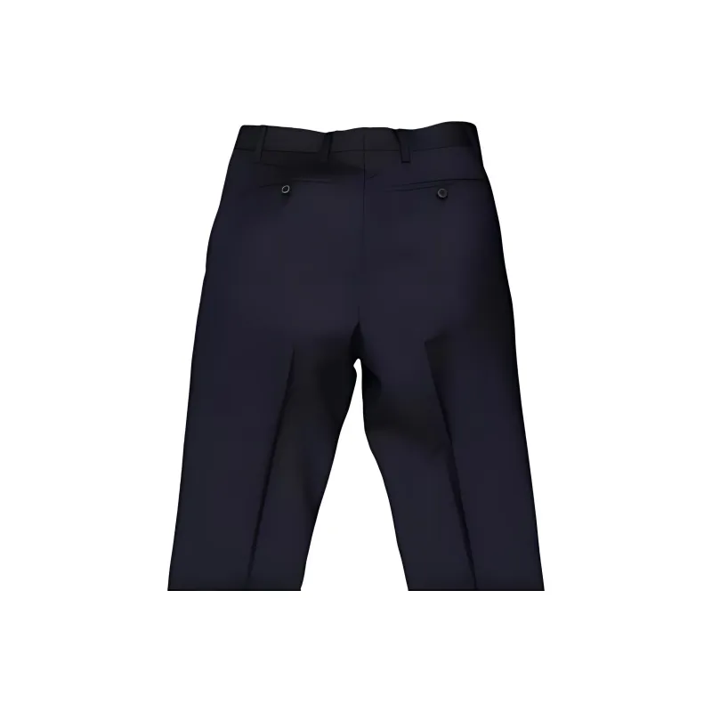 Burberry Suit Trousers Men Marine Blue-3