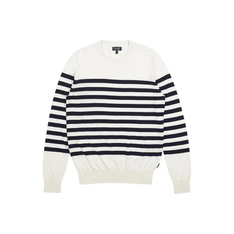 ARMANI JEANS Sweaters Men White-0