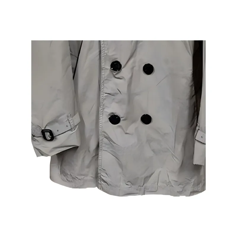 Burberry Trench Coat Men's Gray-5