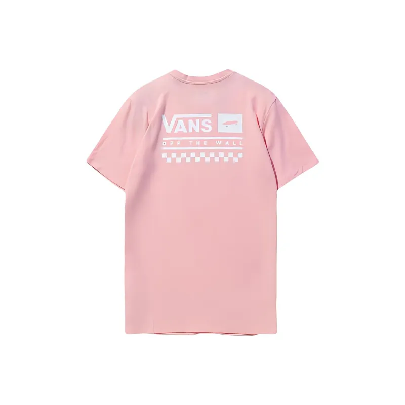 Vans T Shirts Unisex Pink-1