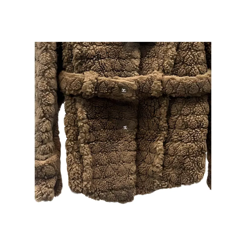 CHANEL Jackets & Coats Women's Brown-1