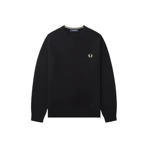FRED PERRY FW24 Sweater Men's Black