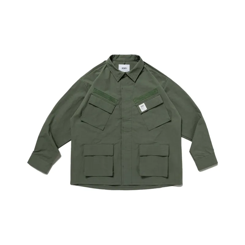 WTAPS Denim Jacket Unisex Green-0