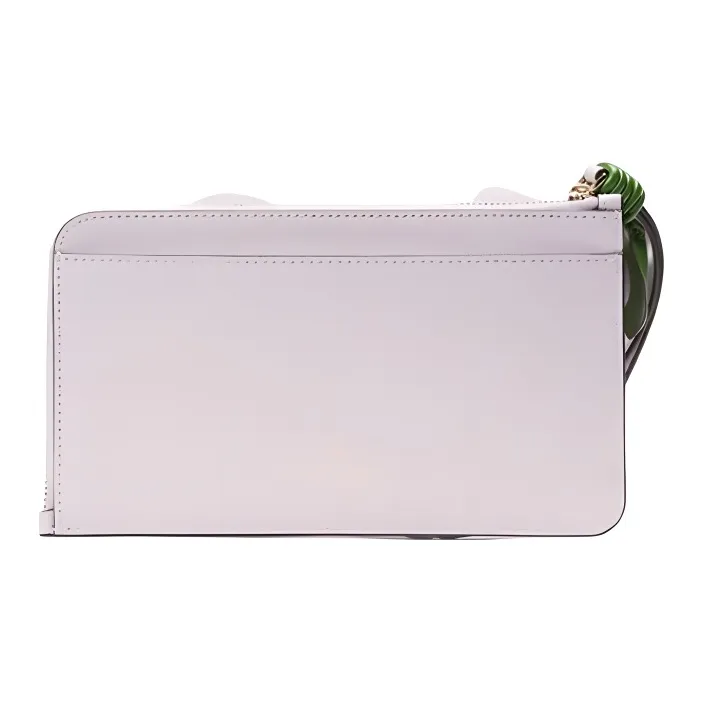 Kate Spade Cow Leather Wallet Medium Size Women's Light Purple-1