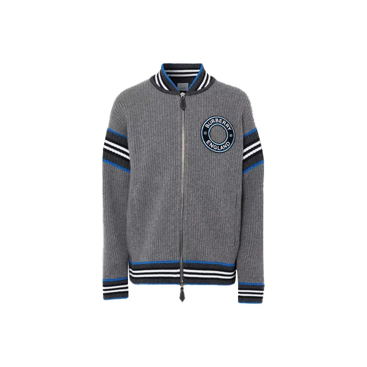 Burberry Jacket Men's Dark Heather Gray-0