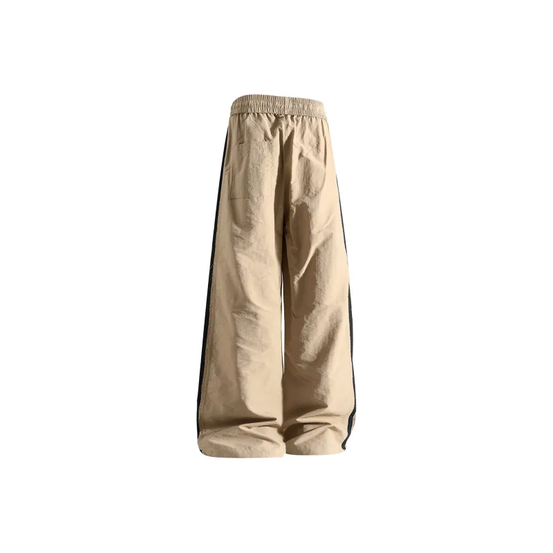 ROSECREED Casual Pants Unisex Khaki-1