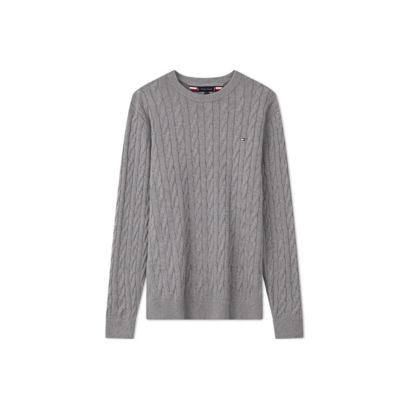 Tommy Hilfiger Cable-knit Crew-neck Sweater-6