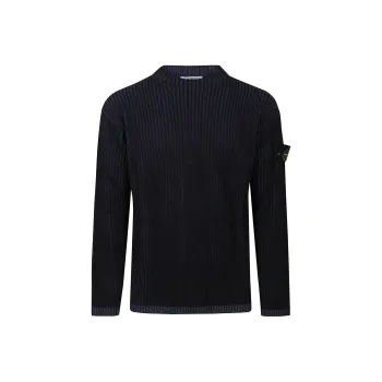 STONE ISLAND Logo Patch Crewneck Jumper