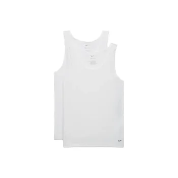 Nike Dri FIT Essential Cotton Stretch Men's Slim Fit Tank Undershirt 2 Pack