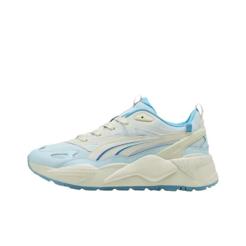 PUMA RS X Low Top Casual Shoes Unisex White Blue-0