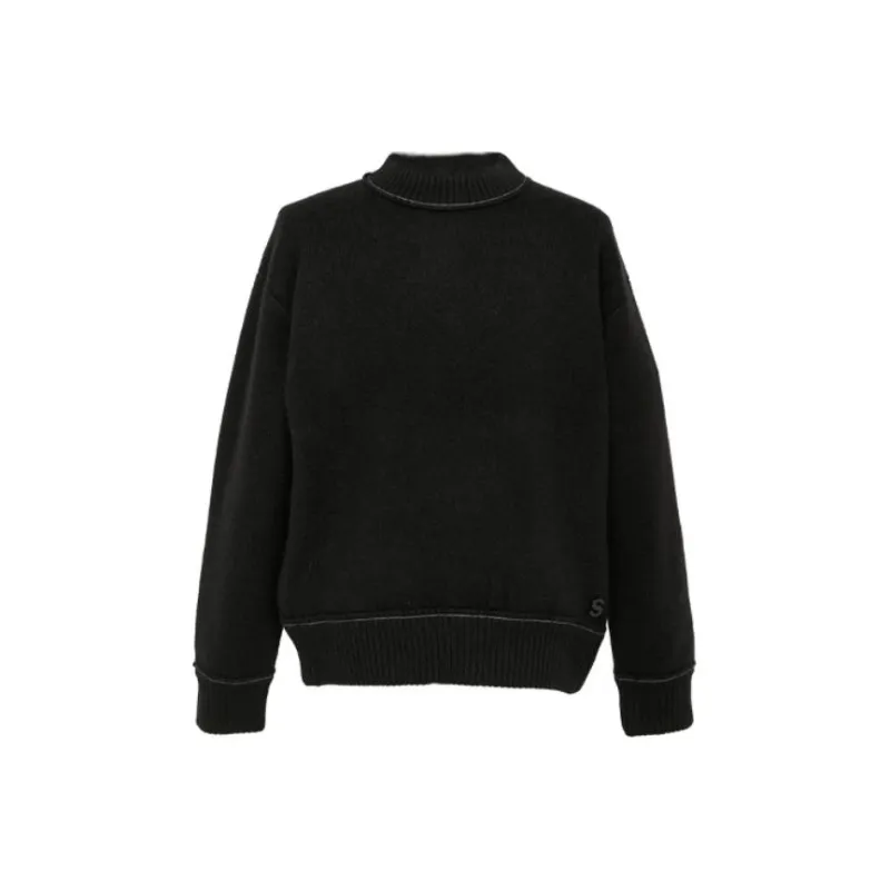Sacai Logo-Charm V-Neck Buttoned Cardigan-0