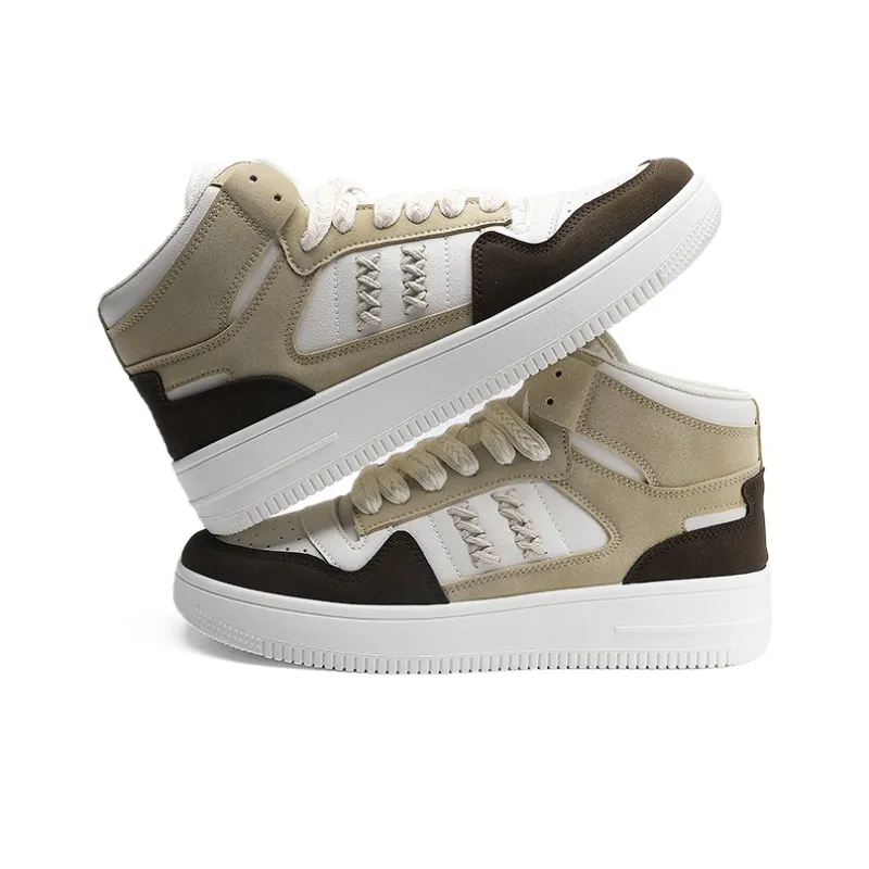 JEANSWEST Aurora Breeze Refreshing High Top Skateboard Shoes Unisex-13