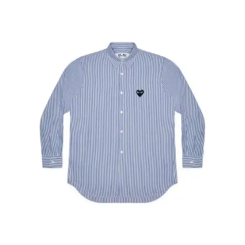 CDG Play Shirts Men Blue