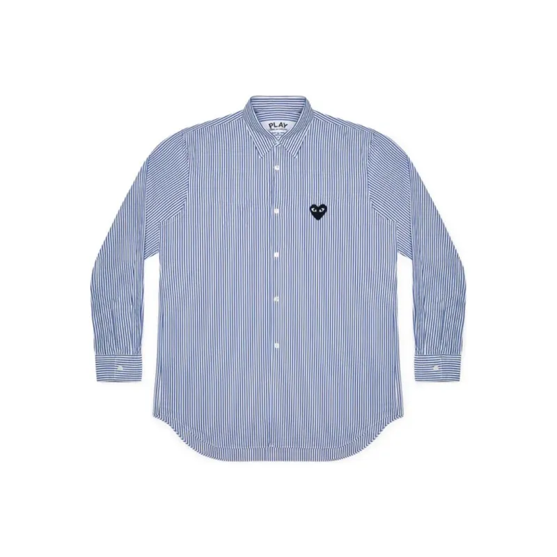 CDG Play Shirts Men Blue-0
