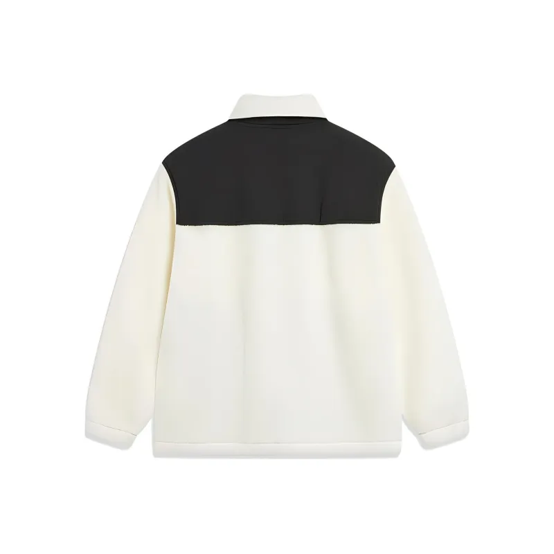 LiNing Sports Life Collection Jacket Unisex Papyrus White-1