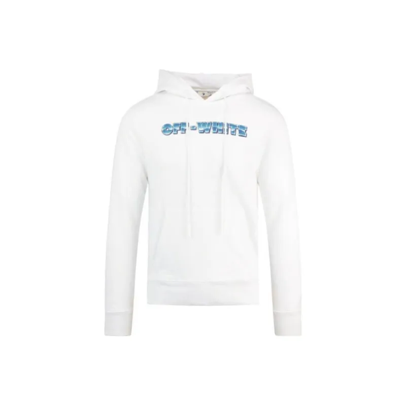 OFF WHITE Sweatshirt, Regular Fit Men's White-0