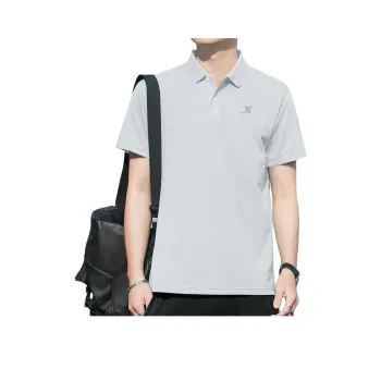 XTEP Polo Shirt Men's Cloud Peak Gray