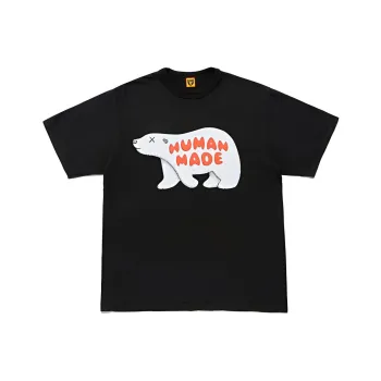 Kaws X HUMAN MADE HUMAN MADE X KAWS Co branded Series T Shirts Unisex Black