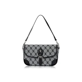 ROBERTA DI CAMERINO Fabric Shoulder Bag Regular Women's Black/Brown