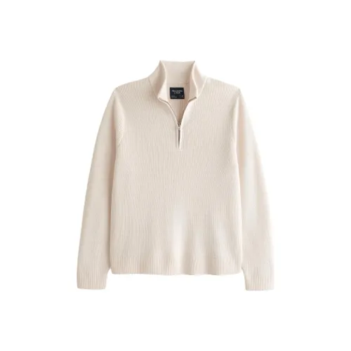 Abercrombie＆Fitch Sweaters Men Cream