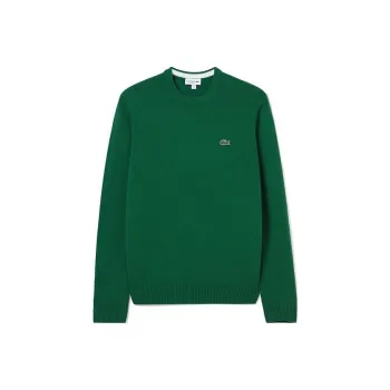 LACOSTE Sweaters Men Crocodile Green