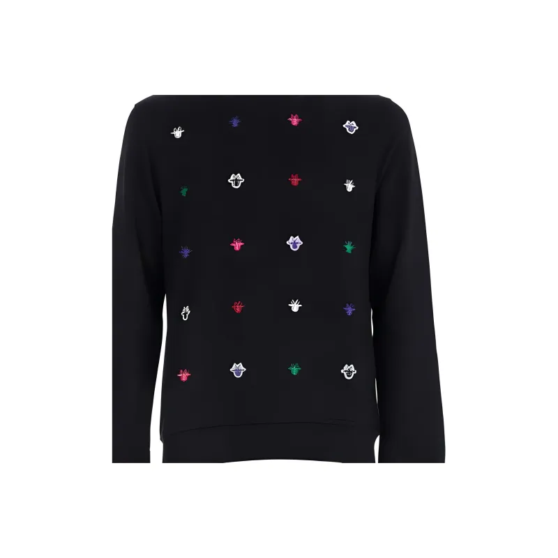 DIOR Sweatshirts Men Black-4