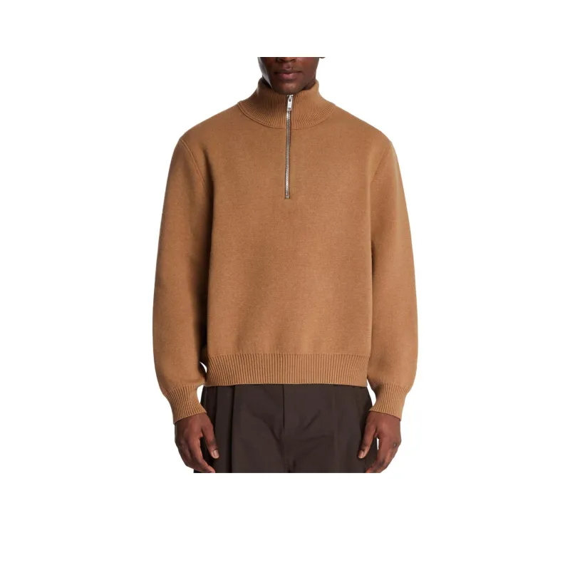 Bottega Veneta FW24 Cashmere Sweater Men's Brown-0
