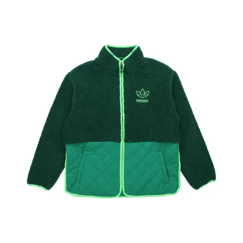 Adidas Originals Big Trfl Sherpa Jacket Winter Men's Forest Green