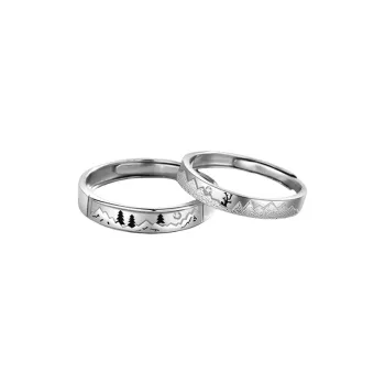 JONNY MOORE 999 Fine Silver Rings Unisex