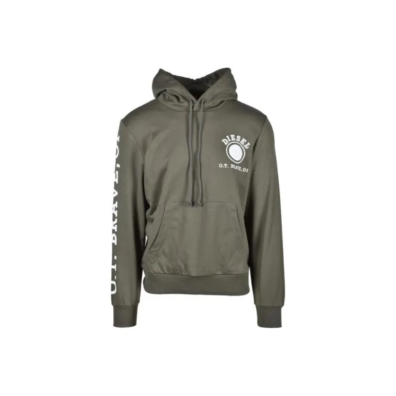 DIESEL Sweatshirts Men Green-0