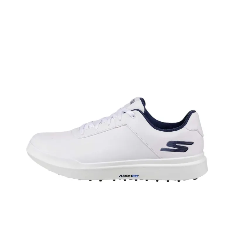 Skechers Slip Resistant And Breathable Low Top Golf Shoes Men's White-0