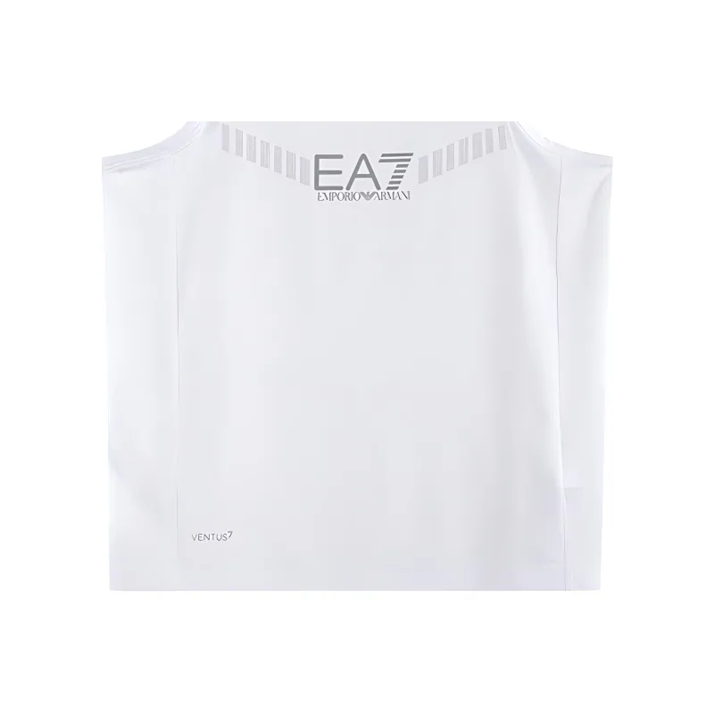 EMPORIO ARMANI EA7 Tank Tops Men White-3