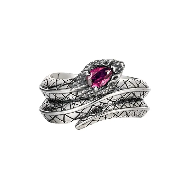 IDEAGEMER S925 Silver Rings Men's-0